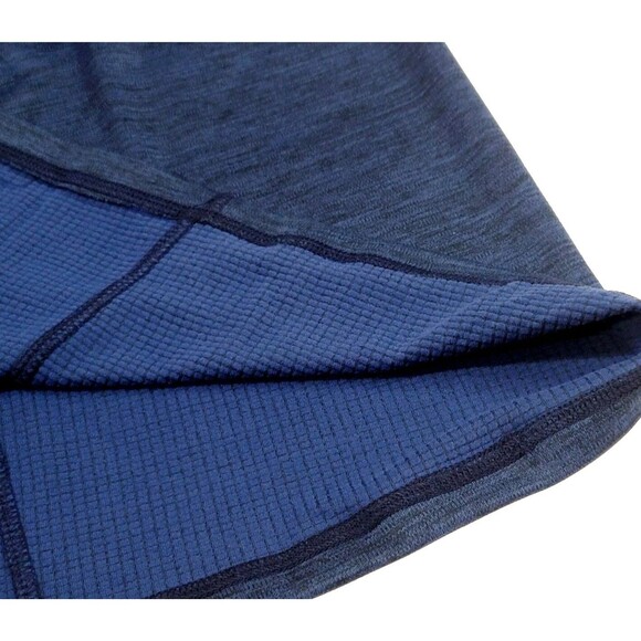 HI-TEC Men's M 1/4 Zip Performance Pullover UPF 50+ Thermo Easy Care Navy NWT - Picture 9 of 12